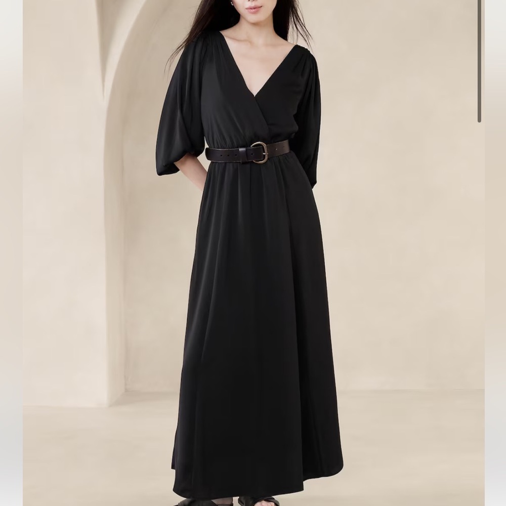 Banana Republic Blouson Maxi Dress